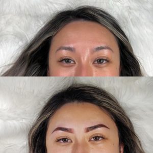 ombre powder brows